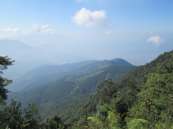 關刀山地勢險峻黃嫌當過山老鼠熟諳地形。（記者陳鳳麗翻攝）