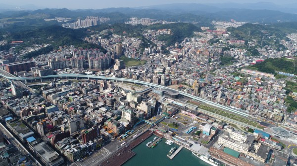 基隆南港輕軌捷運未來還可延伸到市區，有更多支線（基隆市政府提供）