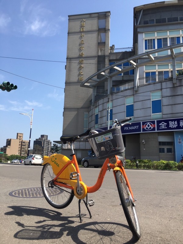 YouBike首度進駐八里，將於明天凌晨正式啟用。（新北市交通局提供）