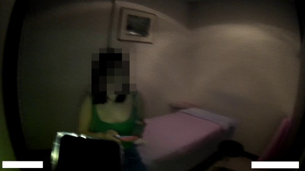 黃姓女子供稱替男客打手槍賺1200元，老闆抽600。（記者林嘉東翻攝）