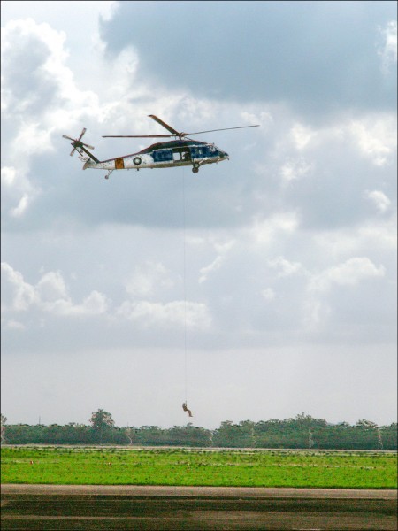 空軍S70C直升機。（資料照）