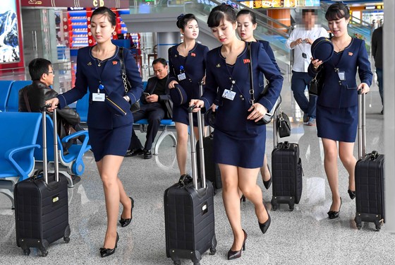 高麗航空空姐造型大提升，獲得好評。（圖擷自中央日報）