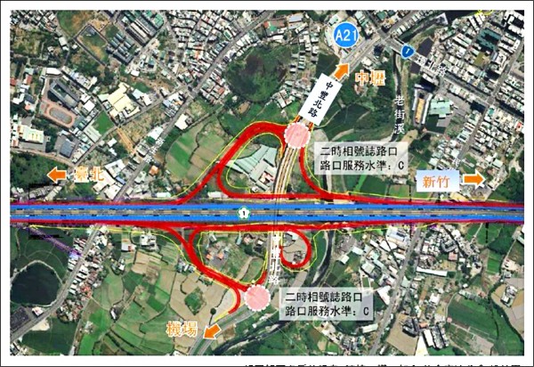 中豐北路交流道做 半套 桃市議員盼先 南入 地方 自由時報電子報