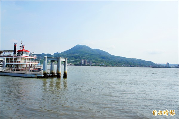 石門水庫阿姆坪段將興建防淤排砂隧道，市府憂心將造成淡水河流域嚴重淤積，影響防洪功能。（記者賴筱桐攝）