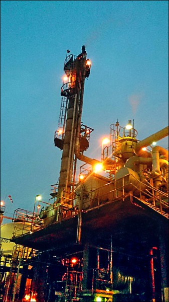 中油大林廠六硫磺工場昨天發生1死2傷重大工安意外。（記者洪臣宏翻攝）