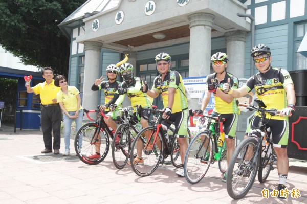 西管處邀單車客體驗旗山至玉井的台3線觀光魅力。（記者黃佳琳攝）