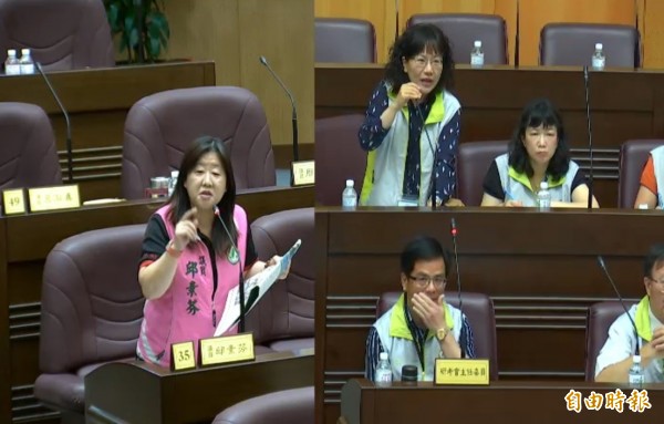 多位市議員今天關切市府勒索病毒防治情形。（記者邱奕統攝）