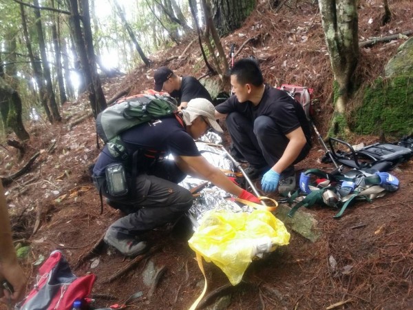 廖姓男子獨自攀登馬崙山途中意外死亡。（記者歐素美翻攝）