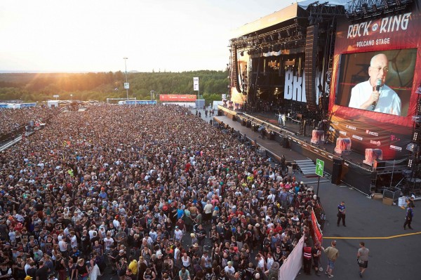 德國「Rock am Ring」音樂節因遭恐攻威脅，當局決定停辦。（法新社）