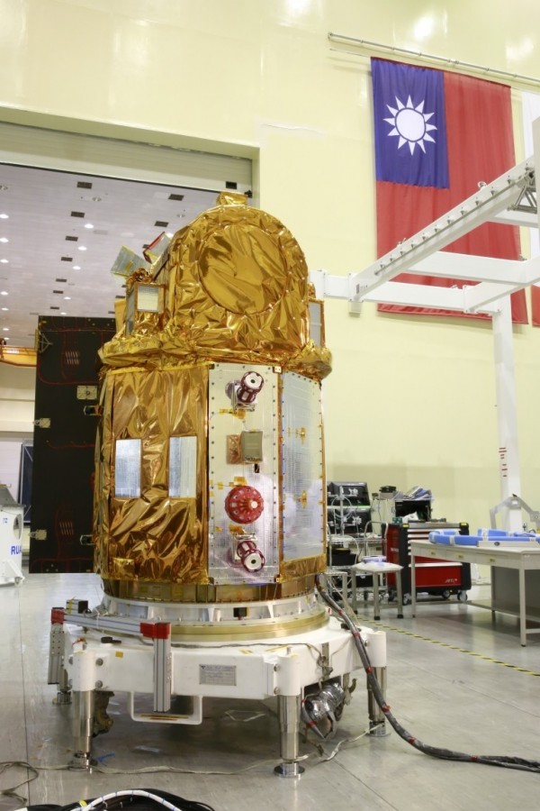 福衛5號是台灣第一顆全自製的遙測衛星。（國研院提供）