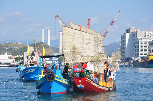 基隆和平島社靈廟王船，預計7月4日展開海上遶境。（文史工作者尹德根提供）