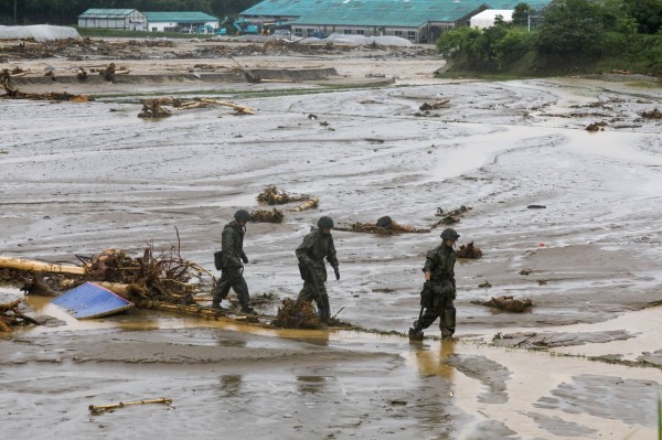 日本九州遭遇嚴重豪雨，已有15人死亡。（歐新社）