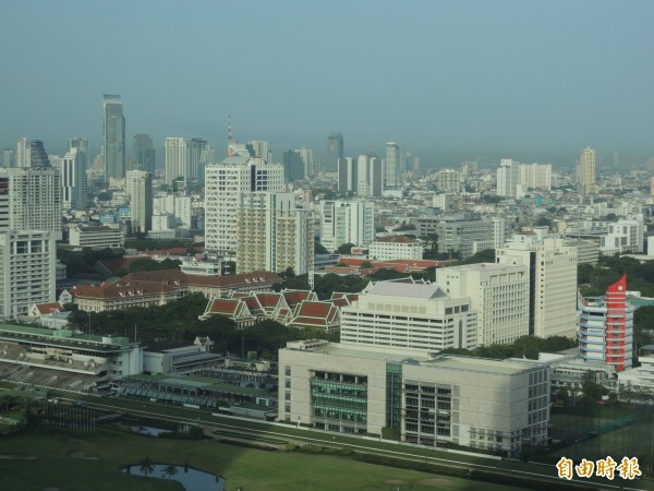 泰國首都曼谷是國際大城，台中市府鎖定曼谷市民消費潛力，力邀遊台中。（記者張軒哲攝）