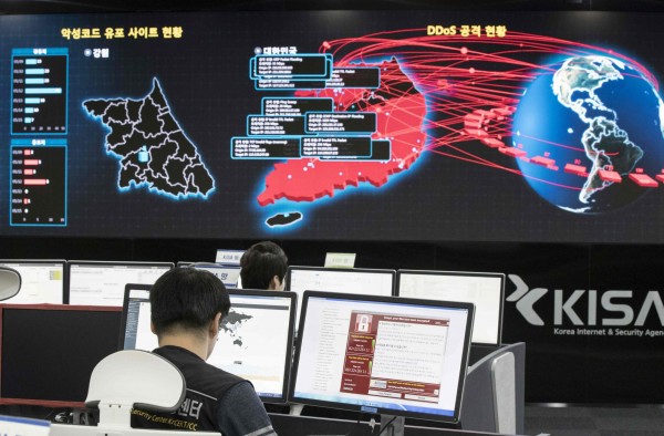 南韓財政安全機構（FSI）今天公布一項報告，指出北韓正在增加精心策劃過的駭客活動。（法新社）
