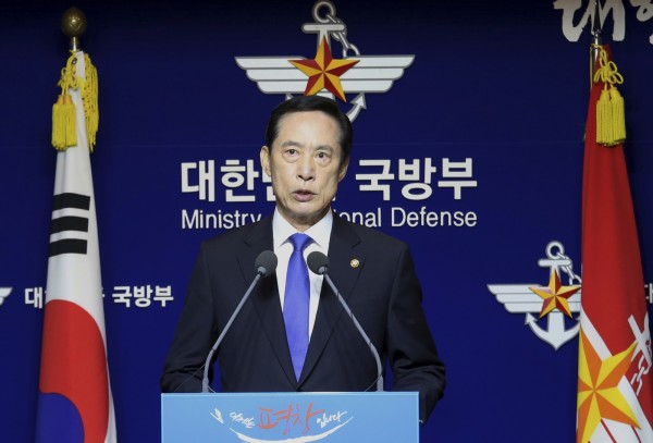 南韓國防部長宋永武痛批北韓，並表示會盡快與美國協議安裝剩餘的薩德。（美聯社）