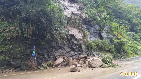 公路總局為安全起見，將在今上午10時封閉台8線中橫公路等省道。（公路總局第四區養護工程處提供／與新聞無關）