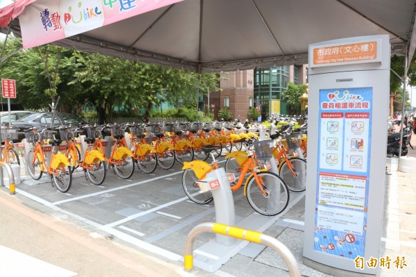 中市ibike的建置及營運管理的預算今天初審通過，ibike建置將回歸正常。（記者蘇金鳳攝）