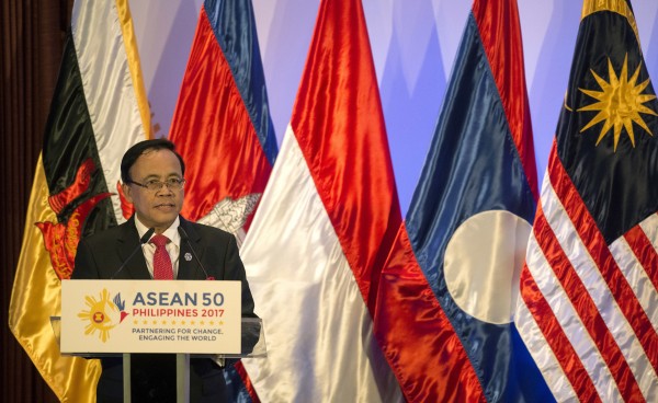 東南亞國協（ASEAN）外長會議（AMM）五日在馬尼拉召開，北韓與南海情勢成為焦點議題。(美聯社資料照)