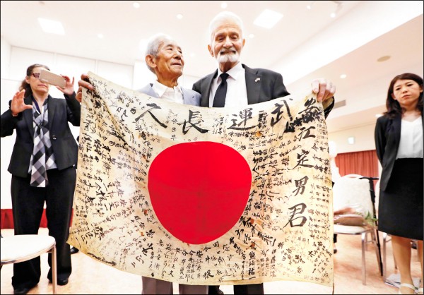 送日章旗回家美93歲老兵赴日歸還遺屬 國際 自由時報電子報