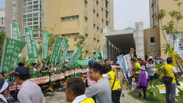 馬頭山監委會支持馬頭山掩埋場開發案。（記者陳文嬋翻攝）