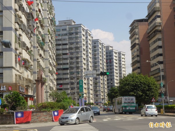 選手村周邊街景。（資料照，記者李雅雯攝）