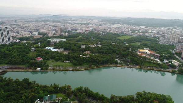 國立原住民族博物館基地空拍圖。（高雄市原民會提供）