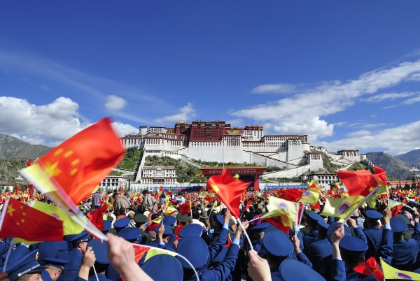 中國旅行社週一表示，在下個月於北京舉行的中國共產黨第19次全國代表大會結束之前，禁止外國人訪問西藏。（美聯社）