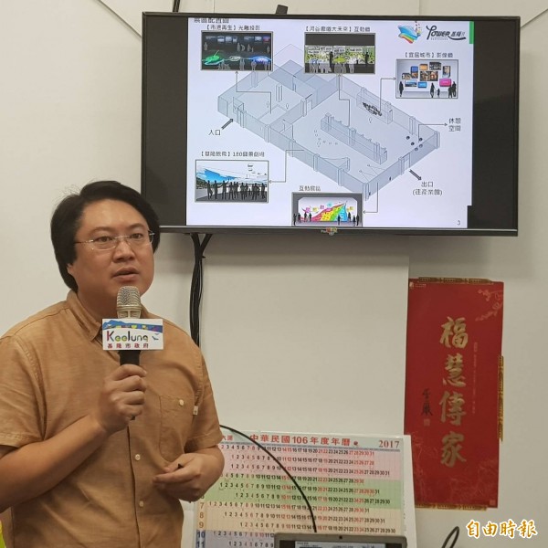 基隆市長林右昌針對郝龍斌點名他是出國市長，政績不彰一事回嗆，請不要把基隆人當笨蛋。（資料照，記者俞肇福攝）