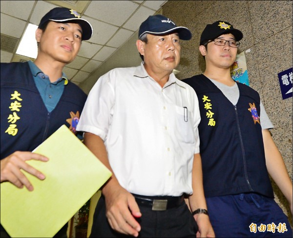 統促黨成員胡大剛涉嫌持甩棍打傷台大學生。（資料照，記者王藝菘攝）