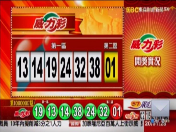 10 30 威力彩 今彩539 開獎囉 社會 自由時報電子報