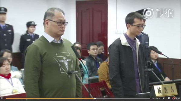 台灣非政府組織工作者李明哲，被控觸犯「顛覆國家政權罪」，昨上午被判5年有期徒刑。（圖擷取自微博視頻）