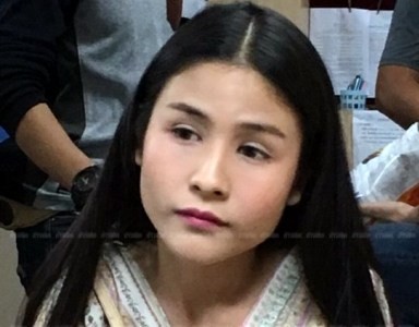 本名實提猜的20歲男子，涉嫌偷竊機車後整容成美女，未料法網恢恢仍遭警方識破，19日下午於曼谷警方巡邏時逮捕。（圖取自《星暹日報》）
