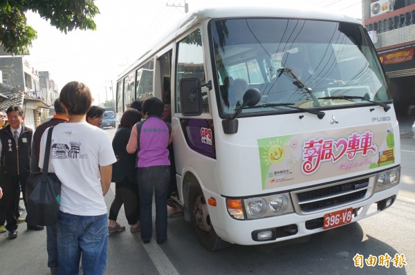 莿桐的幸福專車，明年將復駛。（記者詹士弘攝）