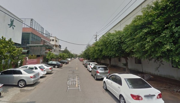 台中西屯區工業區四十一路一家工廠，驚傳有工人被鍋爐壓死的工安意外。（圖擷自GoogleMap）
