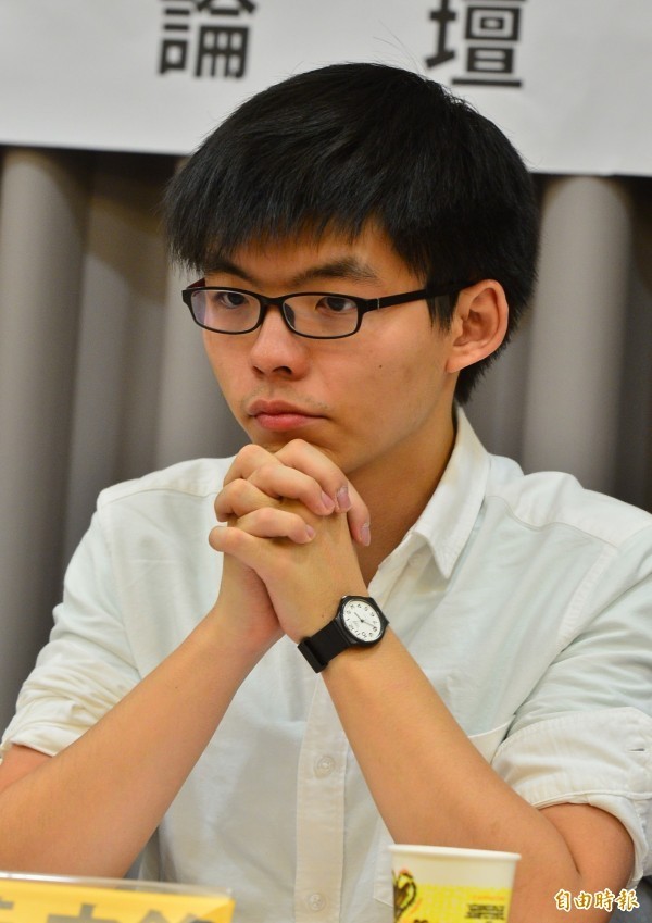 港佔領旺角案 黃之鋒「藐視法庭罪」被判3個月 - 國際 - 自由時報電子報