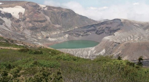 日本藏王山火山噴發警戒提升到2級。（圖擷自日本氣象廳）