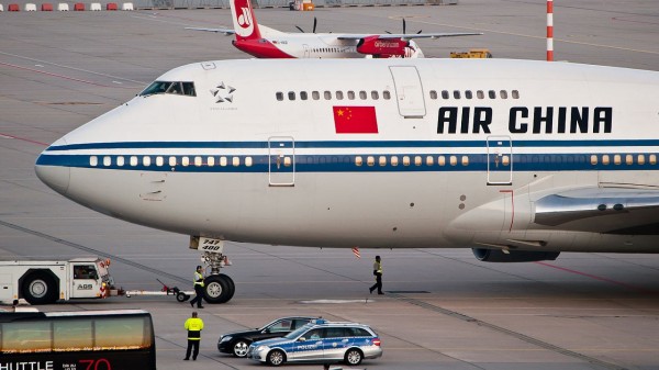 中國國際航空增開春節加班機，重慶飛台灣。（圖擷取自網路維基百科）