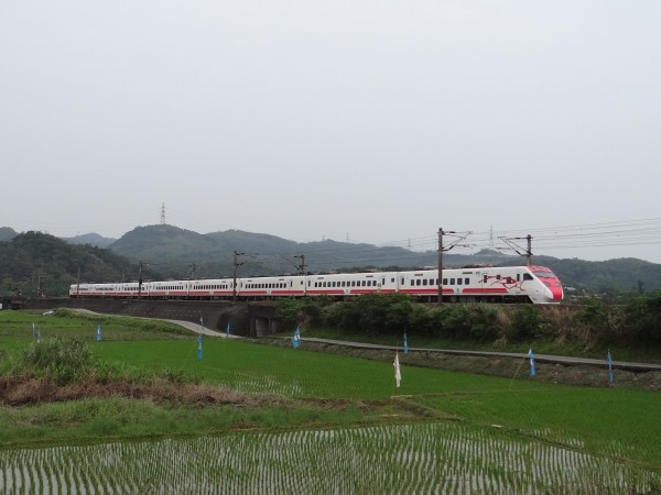 振興花蓮觀光，台鐵局首度加開普悠瑪團體列車，台北直達花蓮僅要131分鐘。（圖：台鐵局提供）