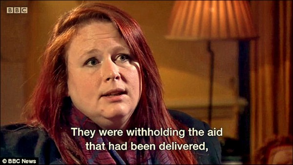 英國廣播公司（BBC）二十七日報導，在敘國許多省分，人道援助是以性做交換。（取自網路）