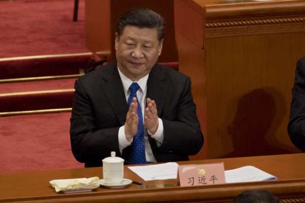 中國領導人習近平掀起稱帝爭議。（美聯社）
