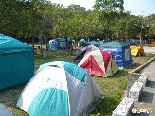 觀光局前日公布第二波露營地名單，首度揭露違法業者，但還有1200多家未被揭露，大多屬於未登記稅籍的違法業者。（圖為參考用，記者劉婉君攝）