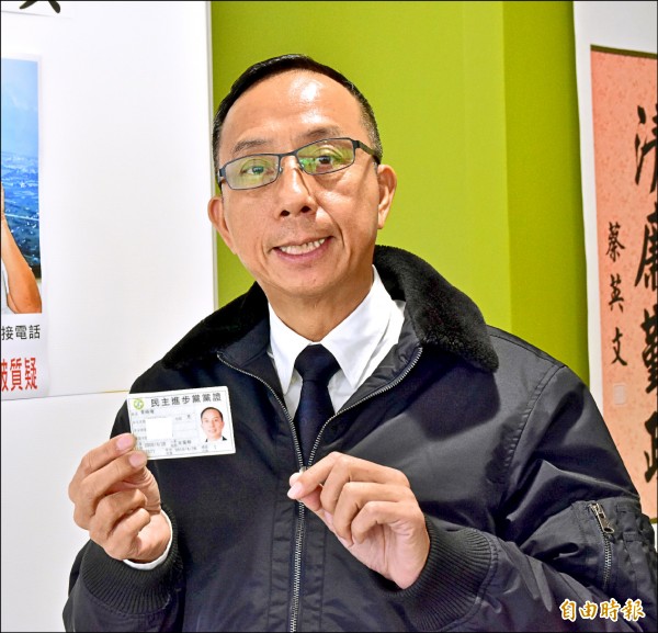 宜蘭縣民進黨籍三星鄉長黃錫墉，昨宣布將以無黨籍身分，投入下屆縣議員選舉。
（資料照，記者張議晨攝）