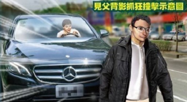 孫男駕駛賓士車撞死父親，士林地院重判無期徒刑，褫奪公權終身。（示意圖）