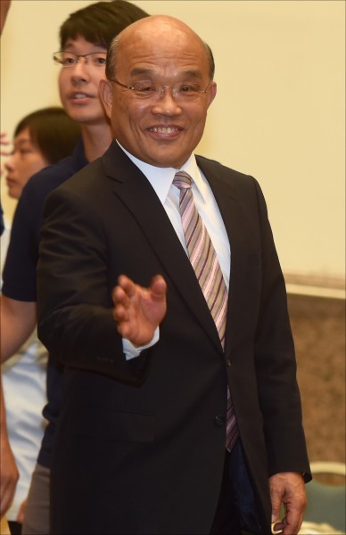 前行政院長蘇貞昌是否參選新北市長，各方關注。（資料照）