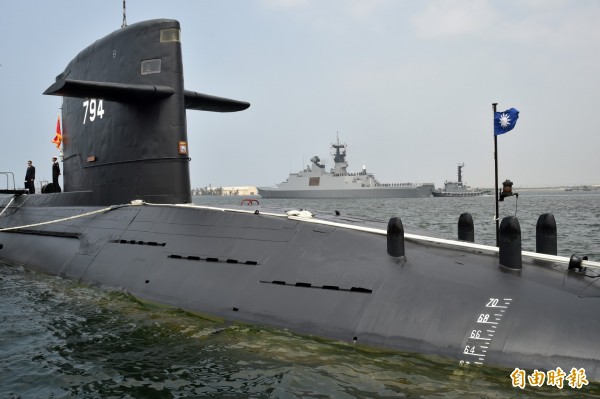 美國國務院回應對台軍售是根據台灣關係法依法進行。圖為台灣現役的海虎號潛艦。（資料照）