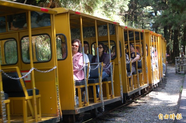 太平山蹦蹦車。(資料照,記者江志雄攝) 太平山蹦蹦車。(資料照,記者江志雄攝)