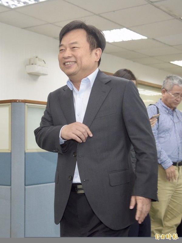 林錫耀今天面對要求黨內一定要提名台北市長人選的聲浪，強調會通盤考量。（資料照，記者黃耀徵攝）