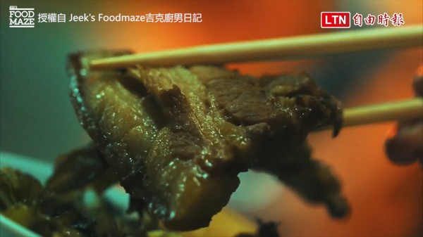 專業廚師兼部落客Jeek製作介紹西門町美食的影片。（授權：Jeek's Foodmaze 吉克廚男日記）