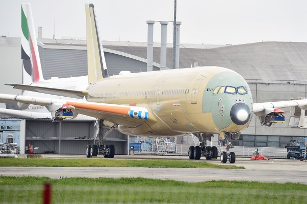 新加坡航空將在今年底推出新加坡至紐約直飛班機，採用空中巴士超長途飛機「A350-900ULR」，屆時會不落地飛行將近20個小時。（法新社）