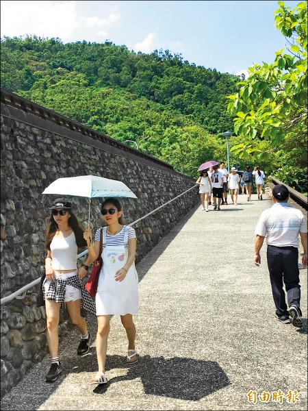 今年梅雨降雨量估正常偏少。（記者楊綿傑攝）